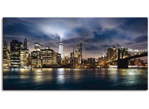 4059745772822 - Wandbild ARTLAND Sonnenaufgang über Manhattan Bilder Gr B H 100 cm x 50 cm Leinwandbild Amerika 1 St blau Bild Poster Bilder als Alubild Leinwandbild Wandaufkleber oder in versch Größen 4059745772822 - Wandbild ARTLAND Sonnenaufgang über Manhattan Bilder Gr B H 100 cm x 50 cm Leinwandbild Amerika 1 St blau Bild Poster Bilder als Alubild Leinwandbild Wandaufkleber oder in versch Größen