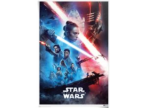 8714597588965 - Poster REINDERS Star Wars The Rise of Skywalker - Filmplakat rot (farbe bild(er) rot) B61cm H915cm Papier Bilder