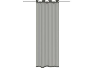 4056751419413 - Gardine HEINE HOME Gr 3 grau Gardinen 225cm Ösen Ösen 140cm Polyester B140cm H225cm 4056751419413 - Gardine HEINE HOME Gr 3 grau Gardinen 225cm Ösen Ösen 140cm Polyester B140cm H225cm