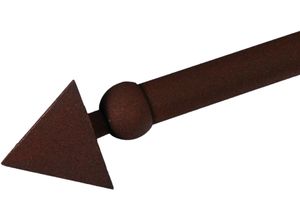 4016318201783 - Gardinenstangen-Endstück Spear Gr 1 braun (rostbraun) H53cm L74cm Ø2cm Gardinenstangenendstücke für Gardinenstangen Ø 20 mm 4016318201783 - Gardinenstangen-Endstück Spear Gr 1 braun (rostbraun) H53cm L74cm Ø2cm Gardinenstangenendstücke für Gardinenstangen Ø 20 mm