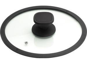 8007163266924 - Deckel PINTINOX Pinti Pro schwarz (transparent edelstahlfarben schwarz) Ø24cm Glas Edelstahl Kunststoff Deckel Topfdeckel mit Kunsttoffknaupf spülmaschinengeeignet 8007163266924 - Deckel PINTINOX Pinti Pro schwarz (transparent edelstahlfarben schwarz) Ø24cm Glas Edelstahl Kunststoff Deckel Topfdeckel mit Kunsttoffknaupf spülmaschinengeeignet