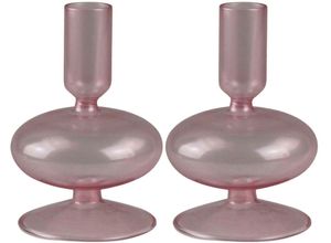 4056422272354 - Kerzenständer AM DESIGN Kerzenhalter mit kunstvollen Ausbuchtungen rosa H13cm Ø85cm Glas Kerzenhalter Stabkerzenhalter aus Glas Höhe ca 13 cm Dekoobjekt 4056422272354 - Kerzenständer AM DESIGN Kerzenhalter mit kunstvollen Ausbuchtungen rosa H13cm Ø85cm Glas Kerzenhalter Stabkerzenhalter aus Glas Höhe ca 13 cm Dekoobjekt