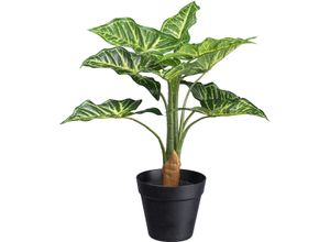 4064118181903 - Künstliche Zimmerpflanze CREATIV GREEN Syngonium grün H45cm Kunstpflanzen mit 10 Blättern