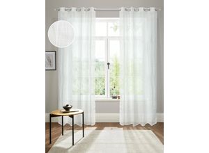 4068222688280 - Gardine ANDAS Tursik Gr 2 weiß B140cm H175cm Leinenstruktur Polyester Gardinen Blickdicht Leinenlook Polyester 4068222688280 - Gardine ANDAS Tursik Gr 2 weiß B140cm H175cm Leinenstruktur Polyester Gardinen Blickdicht Leinenlook Polyester