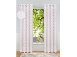 4068222498889 - Gardine Amani Gr 1 beige B135cm H145cm Polyester Gardinen 4068222498889 - Gardine Amani Gr 1 beige B135cm H145cm Polyester Gardinen