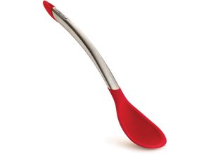 0065506125039 - Servierlöffel CUISIPRO Elegance rot (edelstahlfarben rot) B7cm H4cm Edelstahl Silikon Kochlöffel aus satiniertem Edelstahl sehr hochwertig und langlebig 31 cm 0065506125039 - Servierlöffel CUISIPRO Elegance rot (edelstahlfarben rot) B7cm H4cm Edelstahl Silikon Kochlöffel aus satiniertem Edelstahl sehr hochwertig und langlebig 31 cm