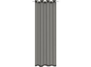 4056751530194 - Gardine HOME WOHNIDEEN DOLLY grau B140cm H245cm Voile Polyester Gardinen transparent 4056751530194 - Gardine HOME WOHNIDEEN DOLLY grau B140cm H245cm Voile Polyester Gardinen transparent