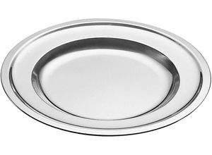 8007163050127 - Tablett PINTINOX Vassoi silber (edelstahlfarben) Ø35cm Edelstahl 18 10 Tabletts ideal zum Servieren Anrichten oder zur Deko als Kerzentablett 8007163050127 - Tablett PINTINOX Vassoi silber (edelstahlfarben) Ø35cm Edelstahl 18 10 Tabletts ideal zum Servieren Anrichten oder zur Deko als Kerzentablett