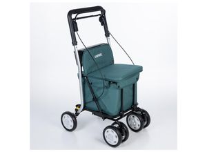 8436589221512 - CARLETTEinkaufstrolley Einkaufswagen Shopping Trolley Rollatoren für SeniorenMaximale Sitzbelastung 125 kg 30L Wasserdichte Tasche aus Polyester-Dunkelcyan 8436589221512 - CARLETTEinkaufstrolley Einkaufswagen Shopping Trolley Rollatoren für SeniorenMaximale Sitzbelastung 125 kg 30L Wasserdichte Tasche aus Polyester-Dunkelcyan