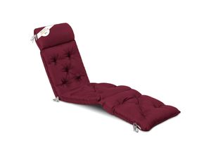 4260517520804 - HOMECALL Dekokissen Bankauflage Sitzbankauflage Sitzkissen mit Rückenlehne (1St) Nordisches Design für Gartenbank 190 x 49 x 12 cm