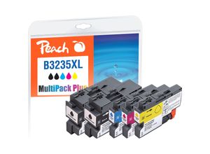 7640460542295 - B3235 XL Spar Plus Pack Druckerpatronen XL (2*bk c m y) ersetzt Brother LC-3235XL für zB Brother DCPJ 1100 DW Brother MFCJ 1300 DW 7640460542295 - B3235 XL Spar Plus Pack Druckerpatronen XL (2*bk c m y) ersetzt Brother LC-3235XL für zB Brother DCPJ 1100 DW Brother MFCJ 1300 DW