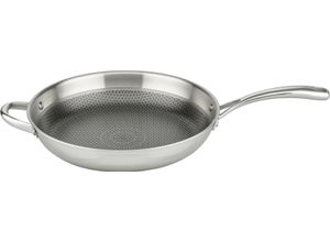 4006925355337 - Bratpfanne ELO Relief Pfannen Gr Ø 32 cm + Höhe 6 cm silberfarben Bratpfannen einzigartiges Öl Dosiersystem Induktion Ø 32 cm 4006925355337 - Bratpfanne ELO Relief Pfannen Gr Ø 32 cm + Höhe 6 cm silberfarben Bratpfannen einzigartiges Öl Dosiersystem Induktion Ø 32 cm
