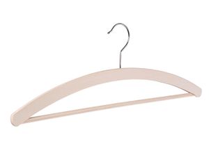 4009632333636 - Kleiderbügel PIEPERCONCEPT 100a beige (natur) B42cm H15cm T1cm Buchenholz Metall Kleiderbügel 4009632333636 - Kleiderbügel PIEPERCONCEPT 100a beige (natur) B42cm H15cm T1cm Buchenholz Metall Kleiderbügel