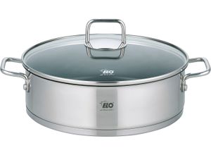 4006925724393 - Servierpfanne ELO Citrin silber (edelstahlfarben) H8cm Ø28cm Pfannen Induktion Ø 28 cm 4006925724393 - Servierpfanne ELO Citrin silber (edelstahlfarben) H8cm Ø28cm Pfannen Induktion Ø 28 cm