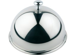 4004133357341 - Schutzhaube Cloche Tellerglocke silber (silberfarben) B29cm H18cm L29cm T29cm Ø29cm Edelstahl 18 10 Servierglocken aus Edelstahl mit Knopdgriff Ø 29 cm 4004133357341 - Schutzhaube Cloche Tellerglocke silber (silberfarben) B29cm H18cm L29cm T29cm Ø29cm Edelstahl 18 10 Servierglocken aus Edelstahl mit Knopdgriff Ø 29 cm