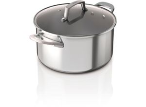 0622356294805 - Kochtopf NINJA Suppentopf aus Edelstahl C602DE silber (edelstahlfarben) H1660cm Ø20cm Töpfe Edelstahl mit Aluminiumbeschichtung für gleichmäßiges Erhitzen 0622356294805 - Kochtopf NINJA Suppentopf aus Edelstahl C602DE silber (edelstahlfarben) H1660cm Ø20cm Töpfe Edelstahl mit Aluminiumbeschichtung für gleichmäßiges Erhitzen