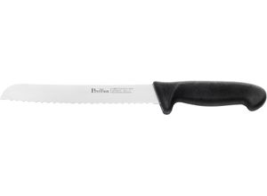 8007163287813 - Brotzeitmesser PINTINOX Coltelli P9000 schwarz (edelstahlfarben schwarz) 1 tlg Chrom-Molybdän-Vanadium-Stahl Essmesser mit rutschfestem Kunststoffgriff Klingenlänge 30 cm 8007163287813 - Brotzeitmesser PINTINOX Coltelli P9000 schwarz (edelstahlfarben schwarz) 1 tlg Chrom-Molybdän-Vanadium-Stahl Essmesser mit rutschfestem Kunststoffgriff Klingenlänge 30 cm