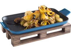 4004133882294 - Servierpfanne Cast Iron Pfannen Gr Maße (Breite x Länge x Höhe) 13 cm x 20 cm x 2 cm blau Servierpfannen Induktion 4004133882294 - Servierpfanne Cast Iron Pfannen Gr Maße (Breite x Länge x Höhe) 13 cm x 20 cm x 2 cm blau Servierpfannen Induktion