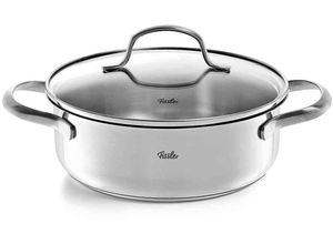 4009209372617 - Bratentopf San Francisco Silber Metall 14 L Messskala backofengeeignet rostfrei breiter Schüttrand optimale Wärmeverteilung 4009209372617 - Bratentopf San Francisco Silber Metall 14 L Messskala backofengeeignet rostfrei breiter Schüttrand optimale Wärmeverteilung