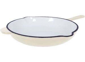 4260238067411 - Bratpfanne mit Emaille-Beschichtung beige (creme) B265cm H45cm L41cm Ø265cm Pfannen Ausgießer für Backöfen Grill BBQ und Induktion Ø 265 cm 4260238067411 - Bratpfanne mit Emaille-Beschichtung beige (creme) B265cm H45cm L41cm Ø265cm Pfannen Ausgießer für Backöfen Grill BBQ und Induktion Ø 265 cm