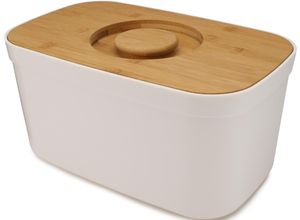 5028420810974 - Brotkasten JOSEPH JOSEPH Bread Bin weiß (weiß natur) B22cm H18cm L37cm Bambus Polyprophylen (PP) Lebensmittelaufbewahrungsbehälter mit Schneidebrettdeckel 5028420810974 - Brotkasten JOSEPH JOSEPH Bread Bin weiß (weiß natur) B22cm H18cm L37cm Bambus Polyprophylen (PP) Lebensmittelaufbewahrungsbehälter mit Schneidebrettdeckel