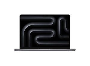0195949098703 - MacBook Pro 14 (Liquid Retina XDR Display) M3 (8-Core CPU 10-Core GPU) 8 GB RAM 512 GB SSD [Late 2023 englisches Tastaturlayout QWERTY] space grau