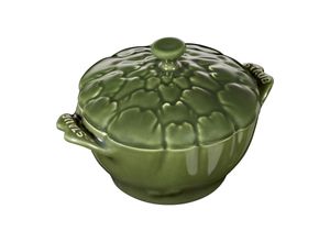 4009839403163 - Ceramique Cocotte 13 cm Artischocke Basilikum-Grün Keramik