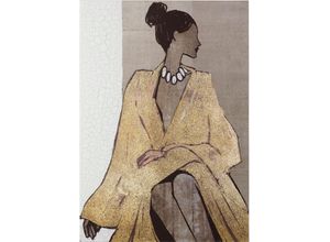 4895228810212 - Bild beige (farbe bild(er) natur goldfarben) B70cm H100cm T35cm Bilder