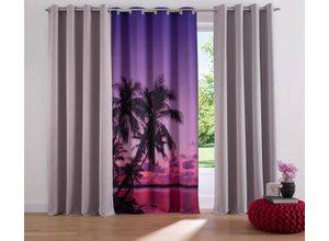 6943755942451 - Verdunkelungsvorhang MY HOME Solana Gr 7 grau (hellgrau) Gardinen 225cm Ösen 280cm Polyester Vorhang Gardine Breite 280 cm verdunkelnd einfarbig Raumteiler B280cm H225cm 6943755942451 - Verdunkelungsvorhang MY HOME Solana Gr 7 grau (hellgrau) Gardinen 225cm Ösen 280cm Polyester Vorhang Gardine Breite 280 cm verdunkelnd einfarbig Raumteiler B280cm H225cm