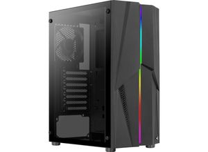 4710562756296 - Mecha - MT - ATX - Gehäuse - Miditower - Schwarz 4710562756296 - Mecha - MT - ATX - Gehäuse - Miditower - Schwarz
