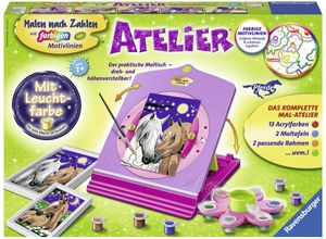 4005556285075 - Malen nach Zahlen RAVENSBURGER Atelier Pferde Malvorlagen bunt Kinder Basteln Malen Kosmetik Schmuck Made in Europe FSC - schützt Wald weltweit 4005556285075 - Malen nach Zahlen RAVENSBURGER Atelier Pferde Malvorlagen bunt Kinder Basteln Malen Kosmetik Schmuck Made in Europe FSC - schützt Wald weltweit