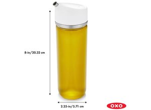 0719812686356 - Ölspender OXO GOOD GRIPS Menage-Sets farblos (transparent) Essig Öl Menage Glas 355 ml