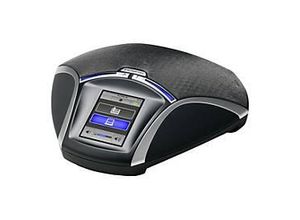7394001010704 - 55 - Konferenztelefon - lakritzfarbenes Schwarz und Silber 7394001010704 - 55 - Konferenztelefon - lakritzfarbenes Schwarz und Silber