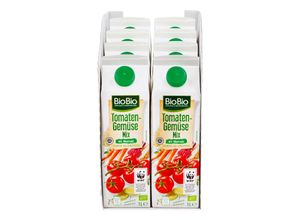 4316268611343 - BioBio Tomaten-Gemüse-Mix 1 Liter 8er Pack