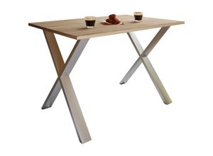 4051814402715 - Premium Holz Esstisch H 76 x B 110 x T 80 cm Küchentisch Speisetisch Tisch Xona X 4051814402715 - Premium Holz Esstisch H 76 x B 110 x T 80 cm Küchentisch Speisetisch Tisch Xona X
