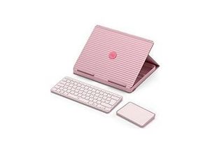 5099206106383 - Casa Pop-Up Desk - Bohemain Blush (UK) - Tastatur und Touchpad-Set - Englisch - UK - Pink