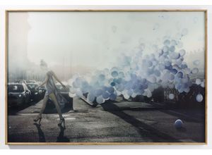 4041103927135 - Glasbild LUFTBALLONS (BHT 120x80x340 cm) casa NOVA
