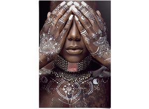 8714597620955 - Poster REINDERS Afrikanische Frau braun (farbe bild(er) braun) B61cm H915cm T01cm Papier Bilder