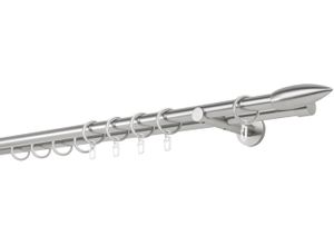 4066866132770 - Gardinenstange MYDECO 20mm Cardo Wandträger 12 cm Gardinenstangen Gr L 320 cm 2 läufig silberfarben (edelstahlfarben) Gardinenstangen Wandmontage 4066866132770 - Gardinenstange MYDECO 20mm Cardo Wandträger 12 cm Gardinenstangen Gr L 320 cm 2 läufig silberfarben (edelstahlfarben) Gardinenstangen Wandmontage