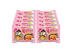 8801073131408 - Samyang Buldak Ramen Hot Chicken Carbonara 130 g 10er Pack 8801073131408 - Samyang Buldak Ramen Hot Chicken Carbonara 130 g 10er Pack