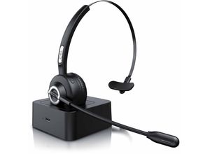 4062861844199 - CSL - kabelloses Headset mit Ladestation - Mono Bluetooth Headset mit Mikrofon - USB Ladeport - Multipoint Rauschunterdrückung - leicht 4062861844199 - CSL - kabelloses Headset mit Ladestation - Mono Bluetooth Headset mit Mikrofon - USB Ladeport - Multipoint Rauschunterdrückung - leicht