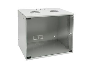 4010537657970 - 65709-02 Serverschrank 19 Zoll 9 he Netzwerkschrank unmontiert 51 x 40 x 45 cm Lichtgrau - HMF 4010537657970 - 65709-02 Serverschrank 19 Zoll 9 he Netzwerkschrank unmontiert 51 x 40 x 45 cm Lichtgrau - HMF