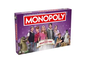 5036905057738 - Monopoly Schule der magischen Tiere Brettspiel Deutsch 8+ Gesellschaftsspiel