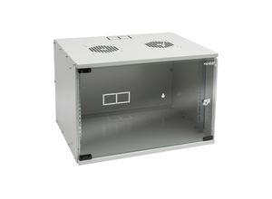 4010537657772 - 65707-07 Serverschrank 19 Zoll 7 he Netzwerkschrank unmontiert 51 x 40 x 36 cm Lichtgrau - HMF 4010537657772 - 65707-07 Serverschrank 19 Zoll 7 he Netzwerkschrank unmontiert 51 x 40 x 36 cm Lichtgrau - HMF