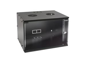 4010537657727 - 65707-02 Serverschrank 19 Zoll 7 he Netzwerkschrank unmontiert 51 x 40 x 36 cm Schwarz - HMF 4010537657727 - 65707-02 Serverschrank 19 Zoll 7 he Netzwerkschrank unmontiert 51 x 40 x 36 cm Schwarz - HMF