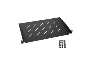 4010537659929 - HMF 65499 Fachboden für Serverschrank 19 Zoll 1 HE verschiedene Einbautiefen