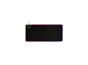 7333048042453 - DELTACO GAMING RGB Mauspad (Schnelles kabelloses Laden Extra breit mit kabelloser Aufladung Leicht zu reinigen)