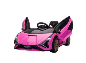 4255633572288 - Homcom - Kinderfahrzeug 12V 2 Fahrmodi Lamborghini sian SUV-Auto-Spielzeug Elektroauto mit Fernbedienung Musik(MP3 USB) Licht 37-60 Monate Metall 4255633572288 - Homcom - Kinderfahrzeug 12V 2 Fahrmodi Lamborghini sian SUV-Auto-Spielzeug Elektroauto mit Fernbedienung Musik(MP3 USB) Licht 37-60 Monate Metall