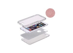 4251504803604 - Full TPU Case für Apple iPhone 8 Plus Schutz Hülle Handy Glitzer Cover Rose Gold 4251504803604 - Full TPU Case für Apple iPhone 8 Plus Schutz Hülle Handy Glitzer Cover Rose Gold