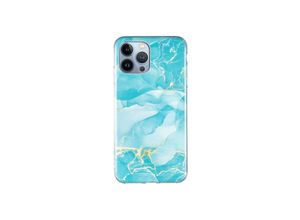 4066914401681 - Schutz Handy Hülle für Apple iPhone 15 Pro Max Case Cover Marmor Bumper Etuis